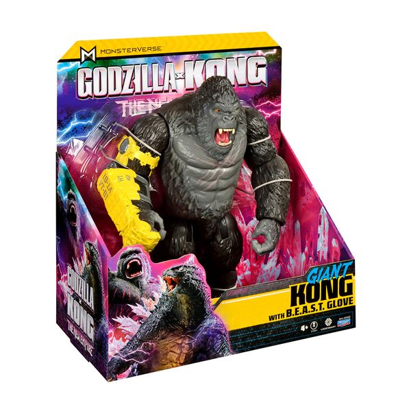 Фигурка GODZILLA X KONG - Конг гигант со стальной лапой 28 см фото 5