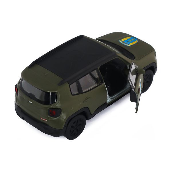 Военная машинка TechnoDrive Jeep Renegade Trailhawk &laquo;Айдар&raquo;, 1:40, хаки фото 2