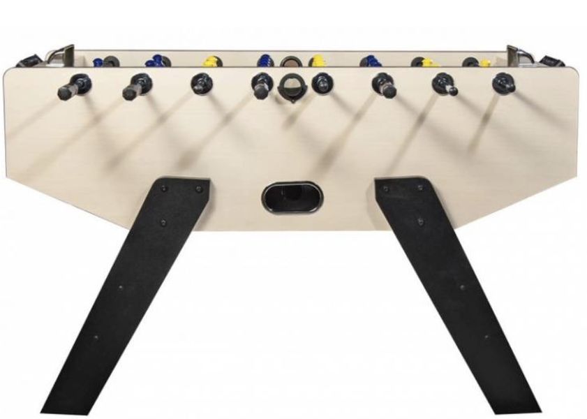 Ігровий стіл "Настільний футбол Milan" на штангах із рахунками дерев'яний із ніжками 140х75 см фото 2
