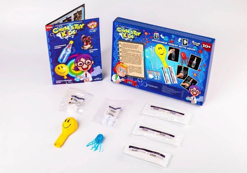 Набір для проведення дослідів Danko Toys Chemistry Kids (укр) CHK-02-01U фото 2