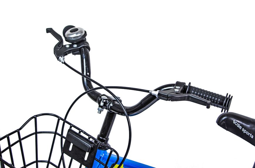 Велосипед детский двухколёсный 16" Scale Sports T13 синий фото 6