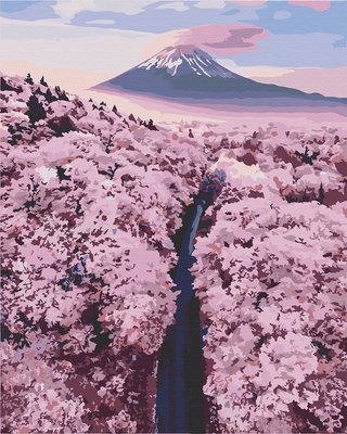 Картина за номерами Art Craft "Фудзіяма в сакурі" 40х50 см 10576-AC фото 1