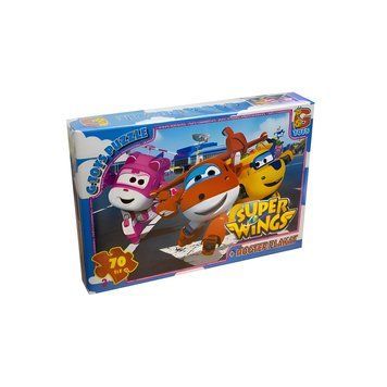 Пазлы G-Toys "Супер Крылья" 70 элементов + постер 21 х 30 см UW222 фото 1