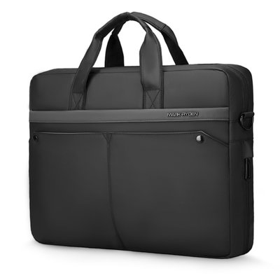Стильная сумка для ноутбука 15.6" Mark Ryden Lifestyle XL черная MR8001D фото 1