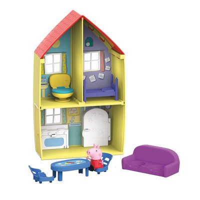Ліцензійний ігровий набір Peppa - Будиночок Пеппи з меблями фото 1