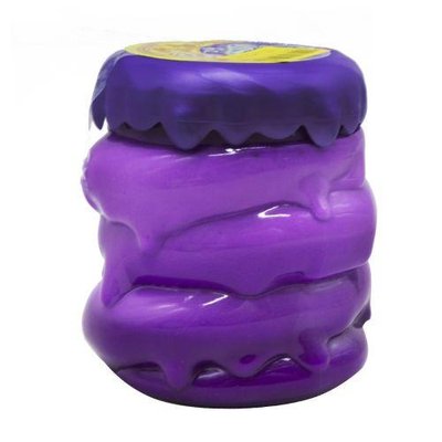 Слайм Danko Toys Fluffy Slime у банці фіолетовий укр 440 г FLS-04-01U фото 1