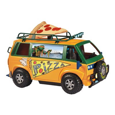 Игровая фигурка транспорта TMNT Черепашки-Ниндзя Movie III Фургон доставка пиццы фото 1