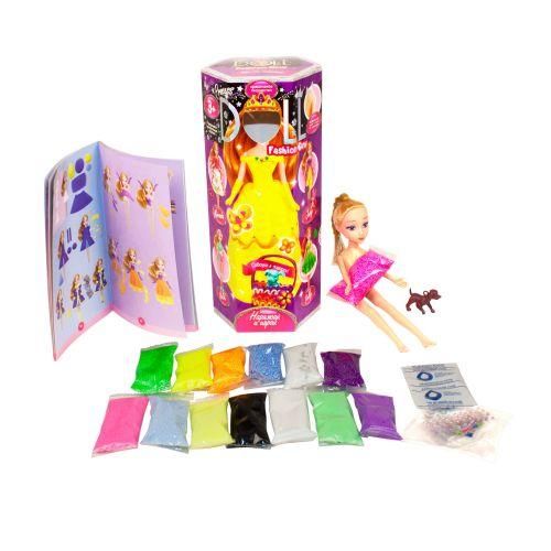 Набір для творчості для дівчаток з лялькою Danko Toys Princess Doll (рус) CLPD-01-02 фото 1