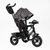 Детский трехколесный велосипед Best Trike интерактивная панель надувные колеса серый 3390 / 40-055 фото 1