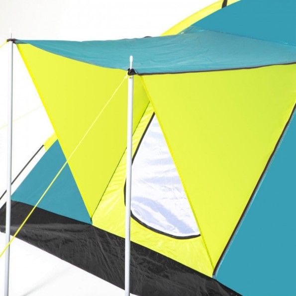 Палатка туристическая трехместная Bestway Coolground 3 с навесом BW 68088 фото 2