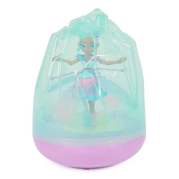 Інтерактивна казкова лялька, що літає - фея Hatchimals FlyingPixie Kawaii Pastel з підставкою блакитна з рожевим фото 6