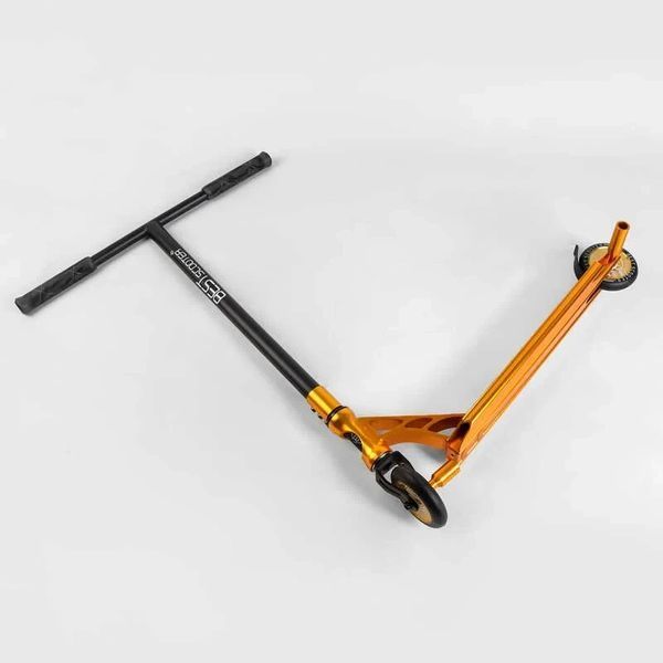 Трюковий самокат Best Scooter Snake`n`Skull HIC-система, пеги, анод, колеса 110 мм оранжевий 23015 фото 8