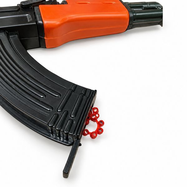 Іграшковий автомат АК-47 Golden Gun на пістонах з аксесуарами 251 фото 5