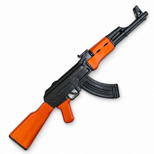 Іграшковий автомат АК-47 Golden Gun на пістонах з аксесуарами 251 фото 2