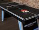 Игровой стол 2в1 "Аэрохоккей BLUE LINE" с теннисной крышкой и аксессуарами 204х107 см фото 8