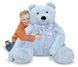 Великий плюшевий ведмедик, блакитний 76 см Melissa & Doug (MD3983) фото 1