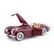 Коллекционная модель автомобиля Bburago Jaguar XK 120 (1951), масштаб 1:24, вишнёвый 18-22018 фото 4