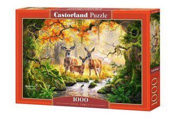 Пазли Castorland "Сім'я оленів" 1000 елементів 68 х 47 см С-104253 фото 1