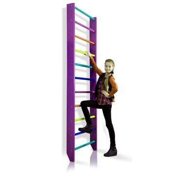Шведская стенка SportBaby Карусель 220 см фиолетовая фото 1