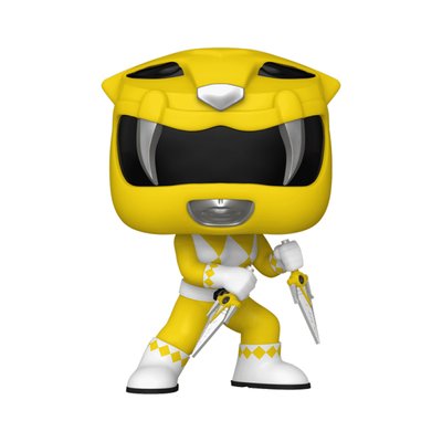 FUNKO POP! Ігрова фігурка серії "Могутні рейнджери" - Жовтий рейнджер фото 1
