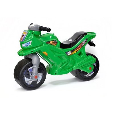 Мотоцикл-каталка двоколісний Оріон Зелений 501-G фото 1