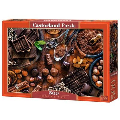 Пазли Castorland "Шоколадні солодощі" 500 елементів 47 х 33 см В-53902 фото 1