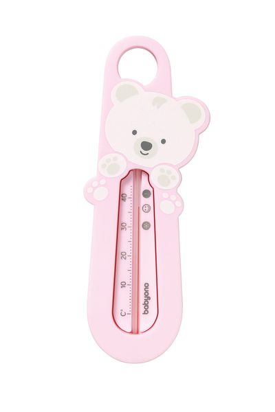 Термометр для води дитячий плаваючий BabyOno Панда рожевий фото 1