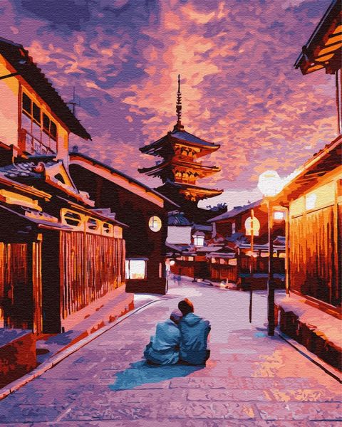Картина за номерами BrushMe "Романтика в Кіото" 40х50см BS28891 фото 1