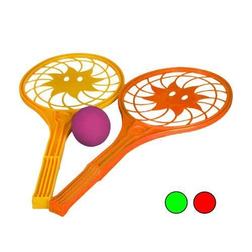 Детский набор для игры в теннис Maximus "Солнышко" (2 ракетки и мячик) 5186 фото 1