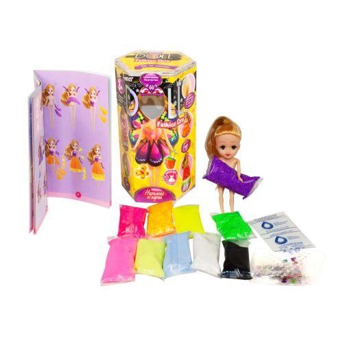 Набір для творчості для дівчаток із лялькою Danko Toys Princess Doll маленька (рос) CLPD-02-01 фото 1