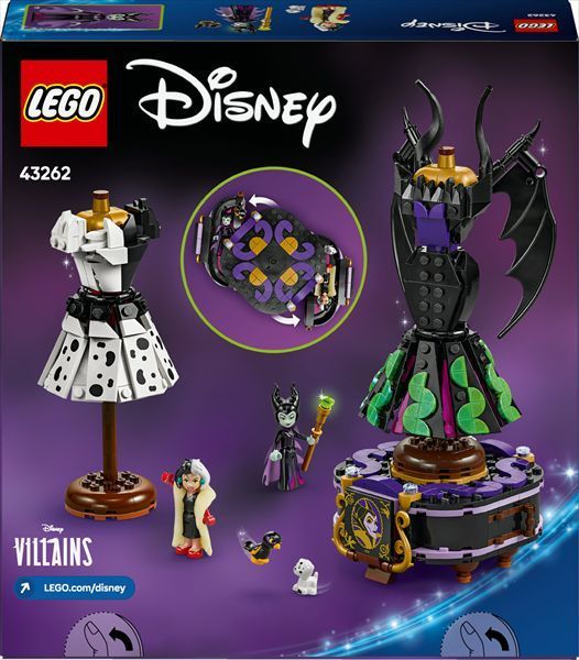 Конструктор LEGO Disney Villains Платья Малефисенты и Лютеллы де Виль 524 детали с 8 лет 43262 фото 4