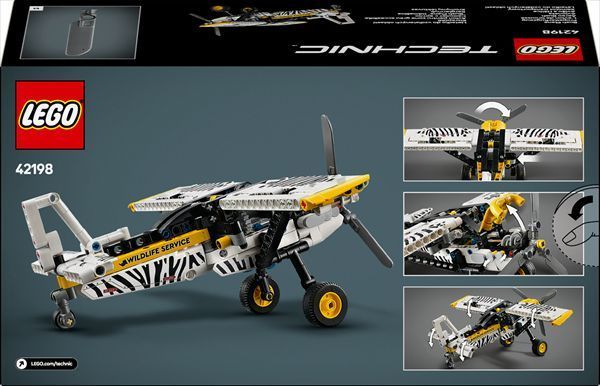 Конструктор LEGO Technic Буш-літак 333 деталі з 8 років 42198 фото 4