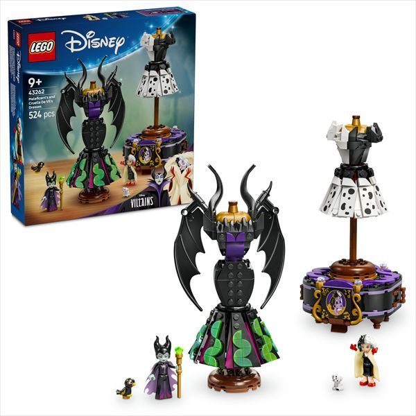 Конструктор LEGO Disney Villains Платья Малефисенты и Лютеллы де Виль 524 детали с 8 лет 43262 фото 3