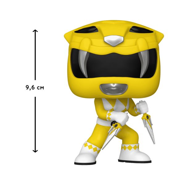 FUNKO POP! Ігрова фігурка серії "Могутні рейнджери" - Жовтий рейнджер фото 2