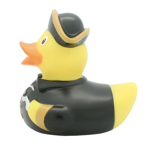 Стильная тематическая резиновая уточка FunnyDucks "Пират" L1835 фото 4