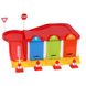 Детский игровой Паркинг с 3 машинками и аксессуарами красный 8584 фото 3
