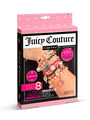 Juicy Couture Міні набір для створення шарм-браслетів «Рожевий зорепад» фото 1