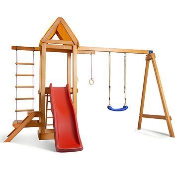 Детский уличный игровой комплекс SportBaby Babyland-19 320х180х240см фото 1