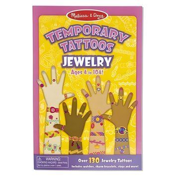 Набір дитячих тимчасових татуювань Melissa & Doug &laquo;Прикраси&raquo; 130 штук MD2194 фото 1
