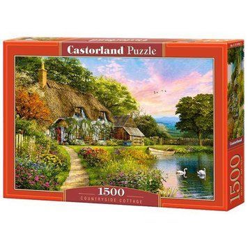 Пазлы Castorland "Домик в деревне" 1500 элементов 68 х 47 см C-151998 фото 1