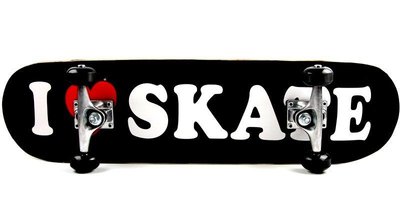 Детский скейтборд (Скейт) для начинающих деревянный Scale Sports "Loveskating" до 85 кг фото 1