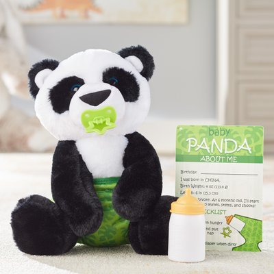 Плюшевий малюк-панда 26 см Melissa & Doug MD30453 фото 1