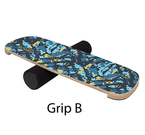 Деревянный балансборд SwaeyBoard форма Standart Grip Track с ограничителями до 120 кг фото 1