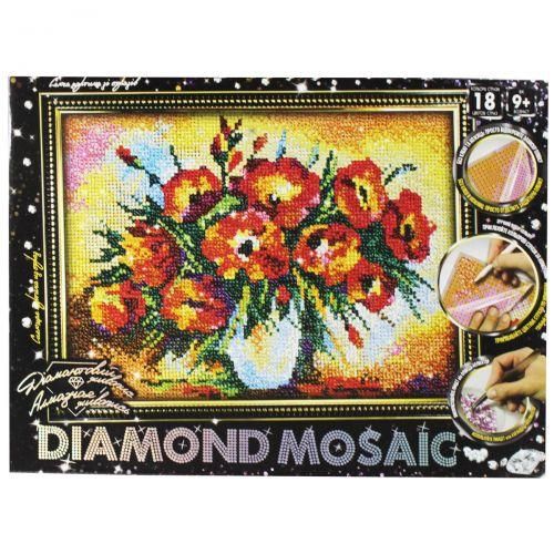 Алмазна мозаїка Danko Toys Diamond Mosaic Маки DM-03-04 фото 1