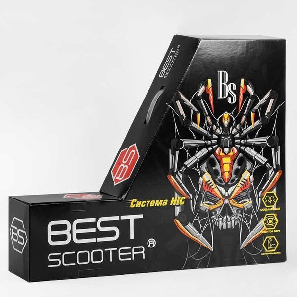 Трюковый самокат Best Scooter Spider HIC-система, пеги, анод, колёса 110 мм зелёный 53442 фото 8