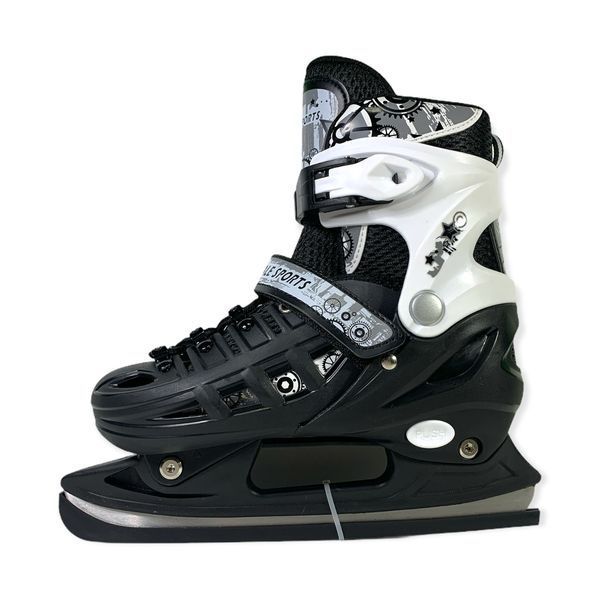 Раздвижные ролики - коньки 29-33 Scale Sports Black (2в1) фото 5