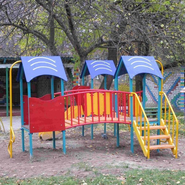 Ігровий вуличний комплекс з гіркою для малюків Kidigo Радість фото 3