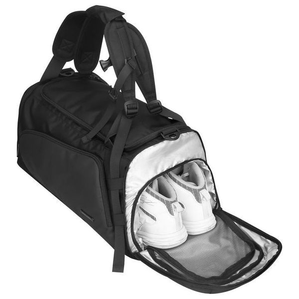 Спортивная сумка для тренировок Mark Ryden Workout черная 36 литров MR8206 фото 3
