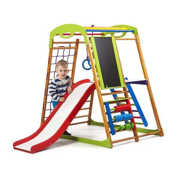 Ігровий спортивний комплекс для дому SportBaby BabyWood Plus 3 фото 5