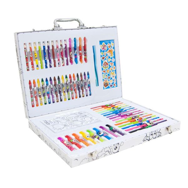 Ароматный набор для творчества Scentos - Арт-кейс (карандаши, ручки, маркеры, фломастеры, наклейки) фото 4
